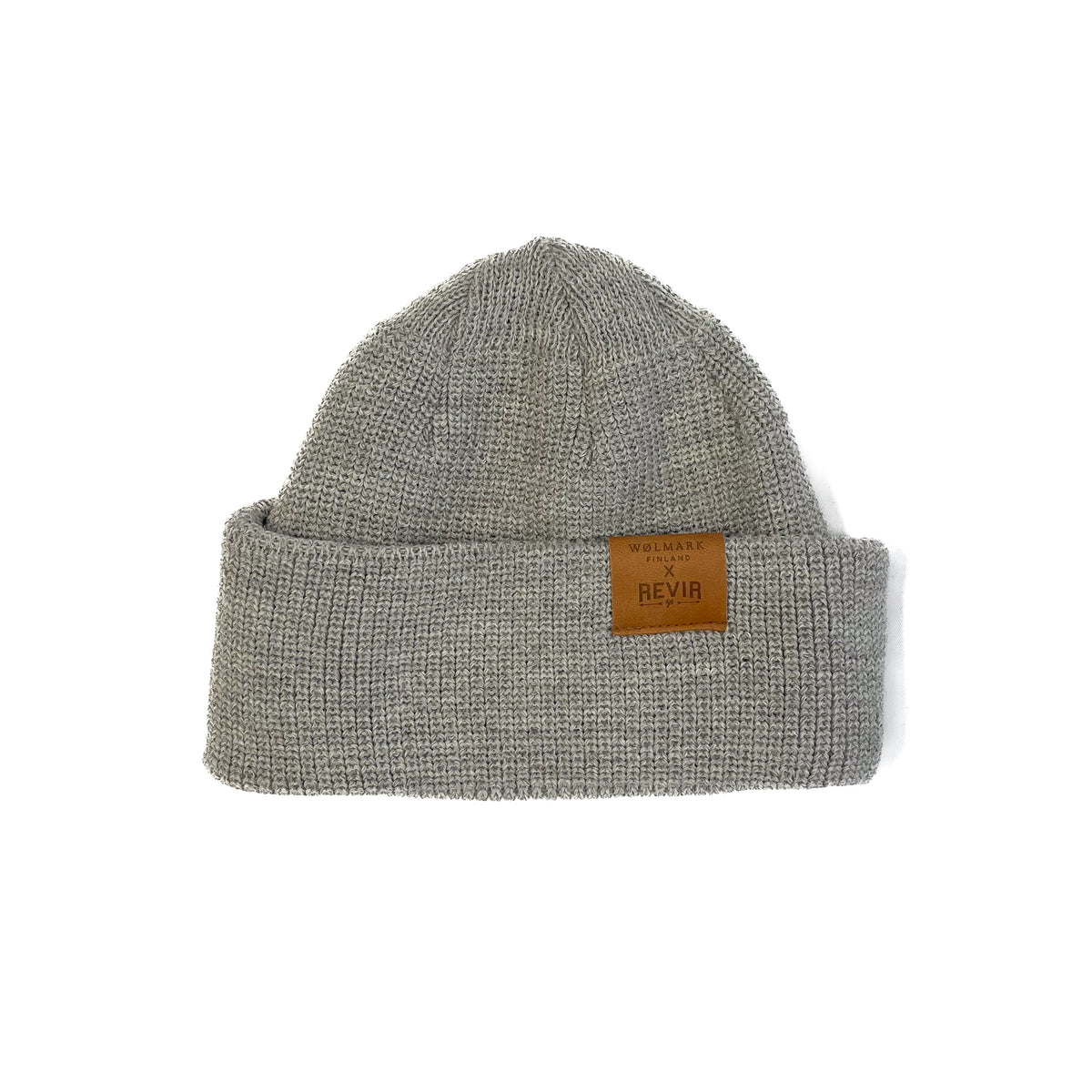 Viima Beanie – 100 % Alpakka (Grå)