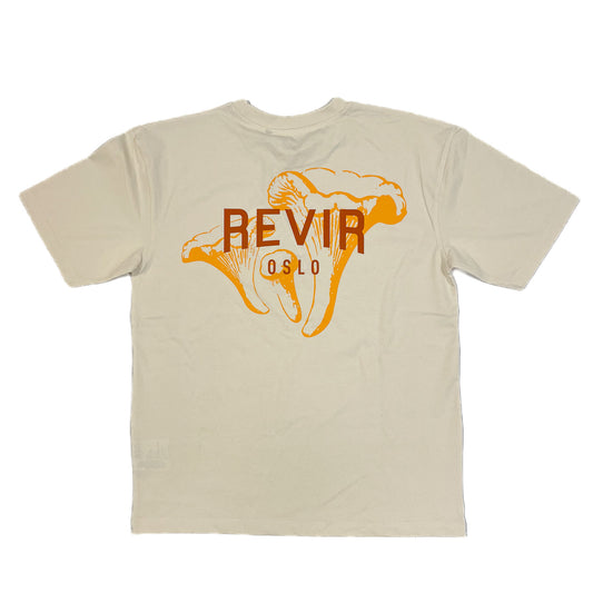 Revir – T-skjorte – Sopptur – Cream white