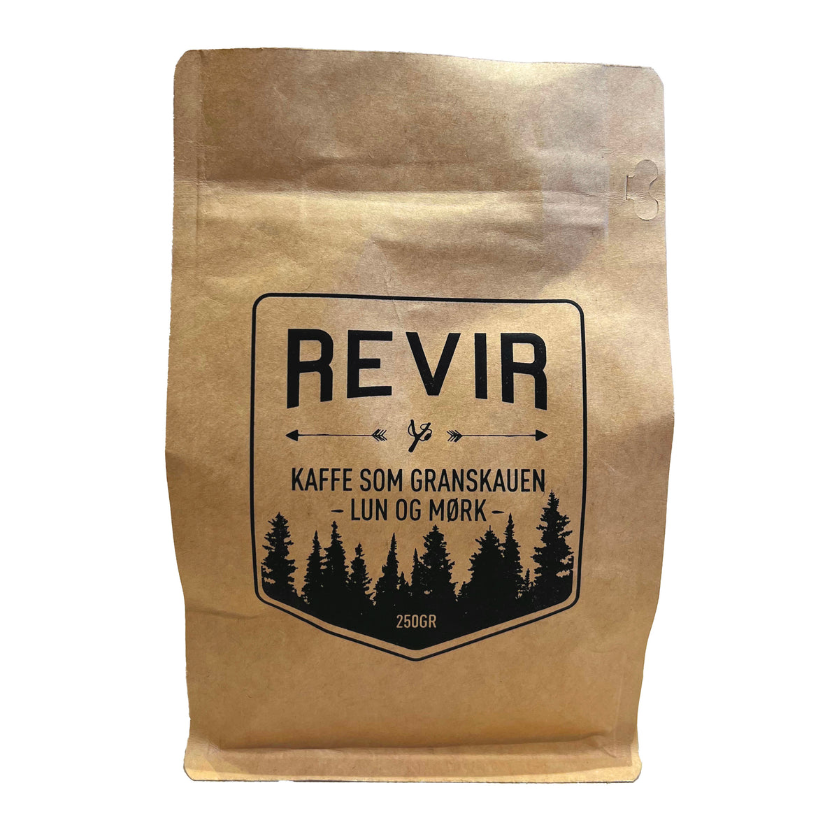 Revirkaffe – Romerike Kaffebrenneri – Bønner 250 G