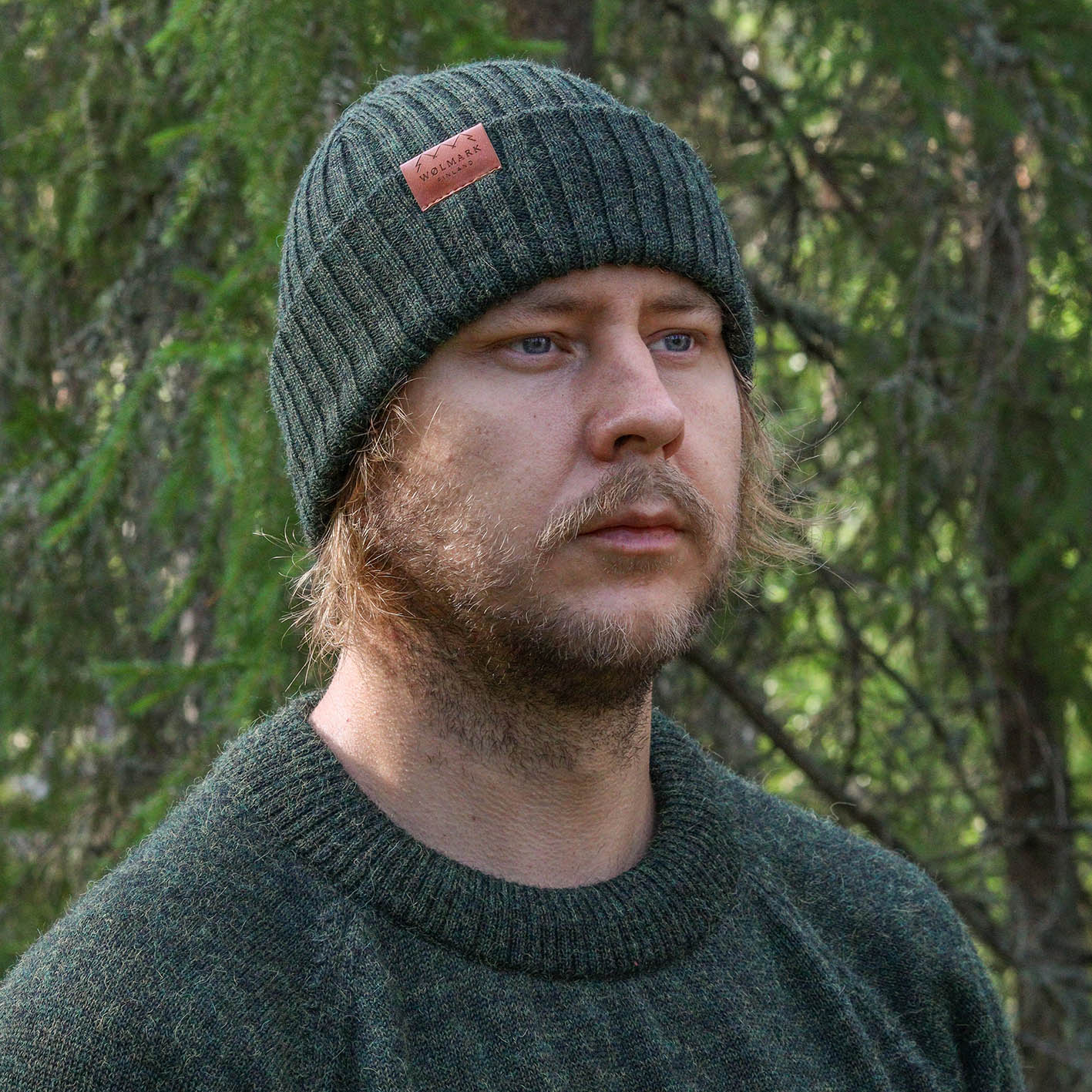 Skutsi Beanie – 100 % Alpakka (To Farger)